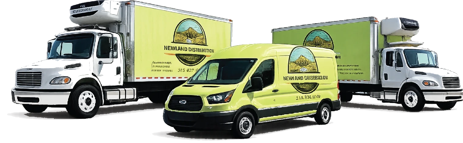 Vehículos de entrega de Newland Distribution